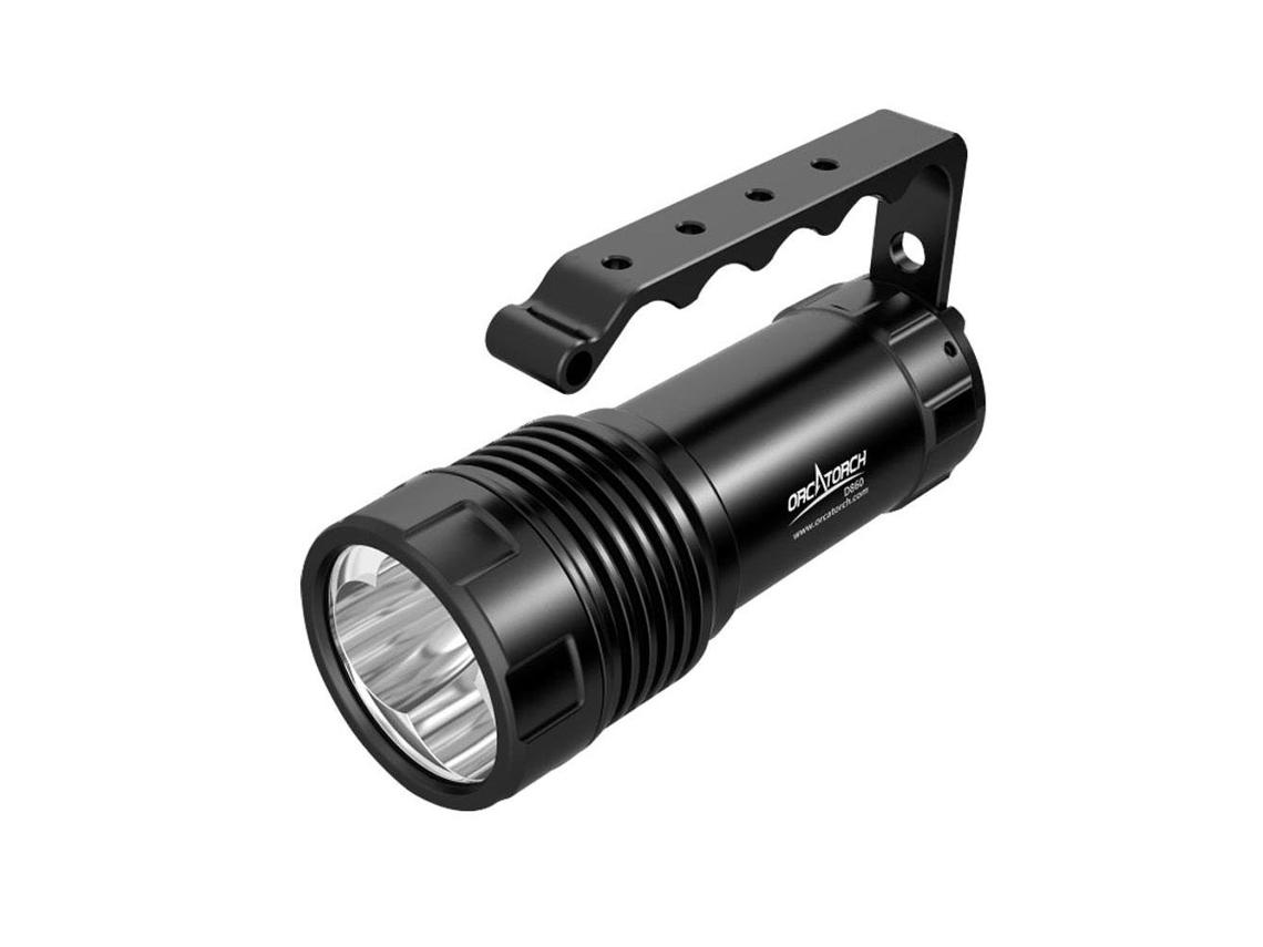 Tocha D860 Preto 4000 Lumensorcatorch