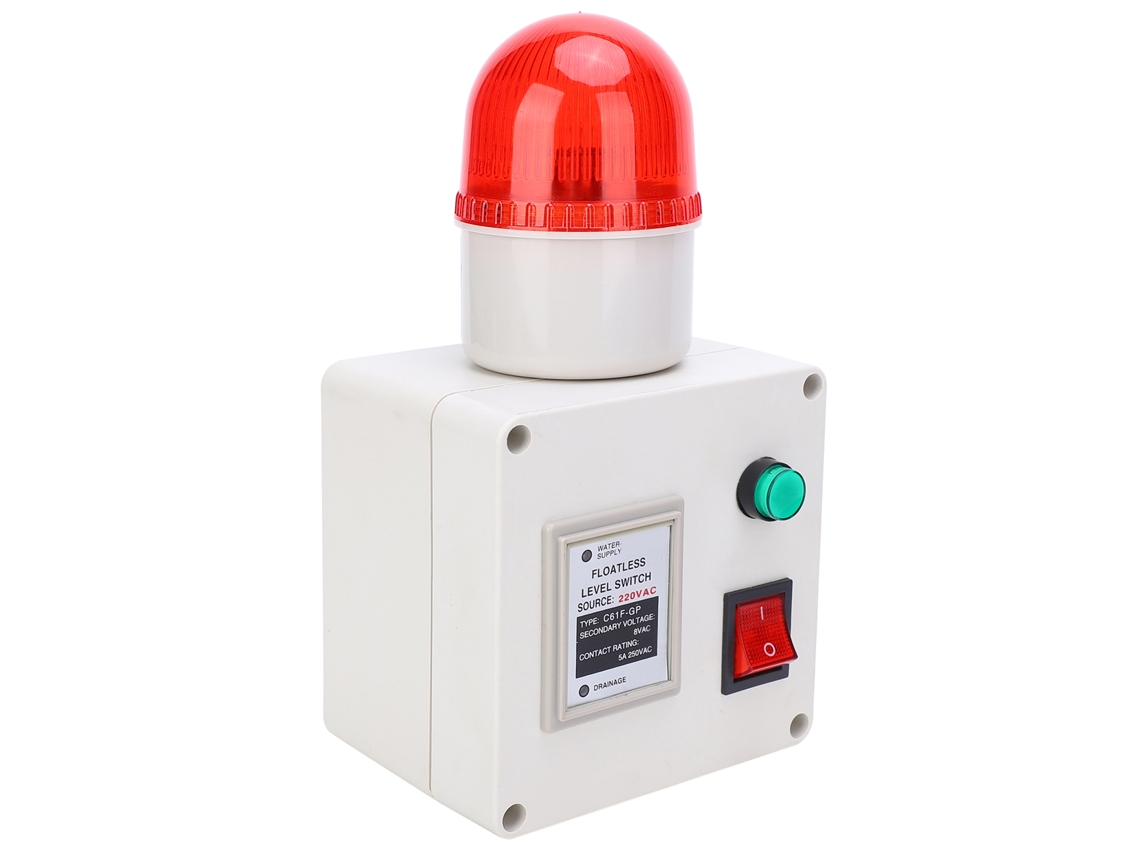 Laxiscreed Sensor De Água De Baixo Nível Com Alarme 90db E Silenciador Para Aviso De Escassez De Água