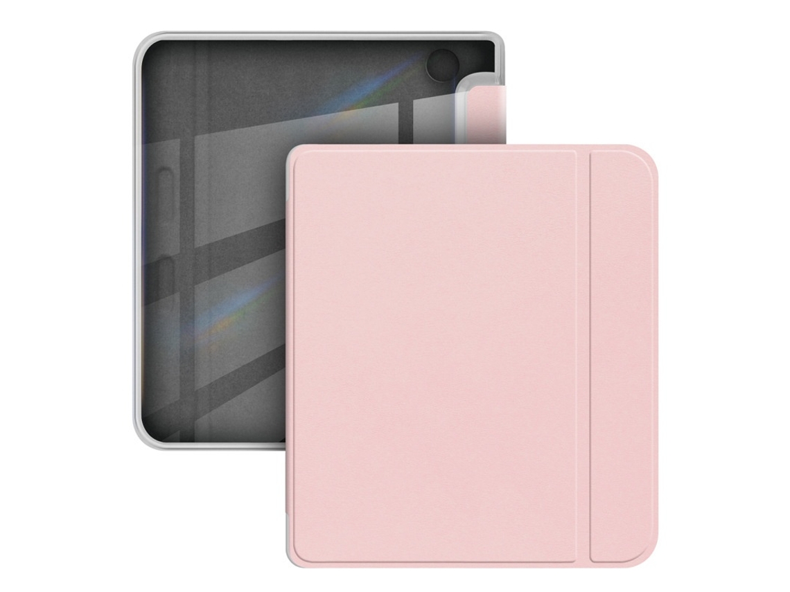 Capa Protetora Para E-reader Compatível Com Kobo Libra Color (lançamento De 2024) 7 Polegadas Em Pu, Rosa Elysve