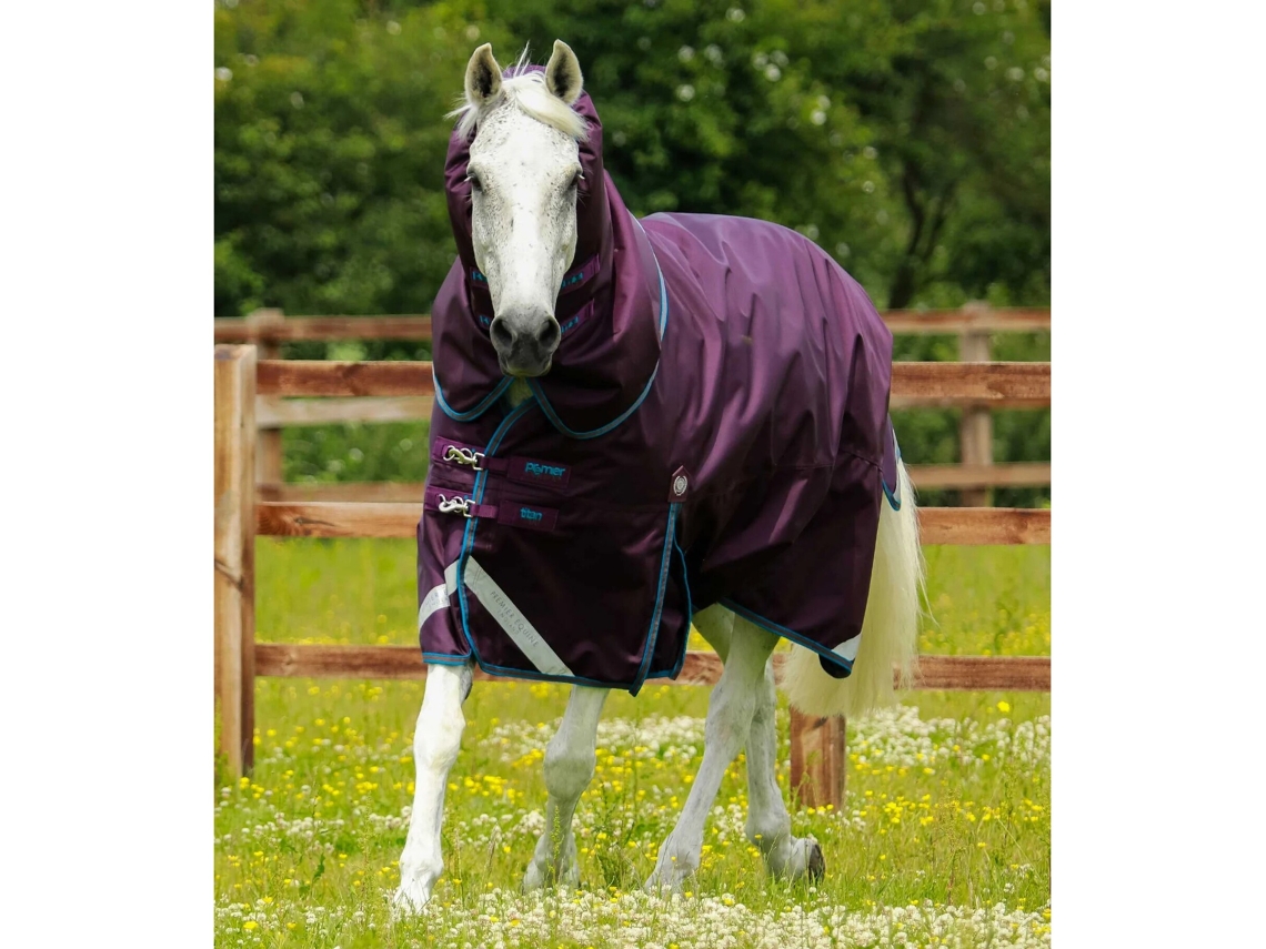 Manta para Cavalo Ao Ar Livre com Cobertura de Pescoço PREMIER EQUINE Titan 200 G