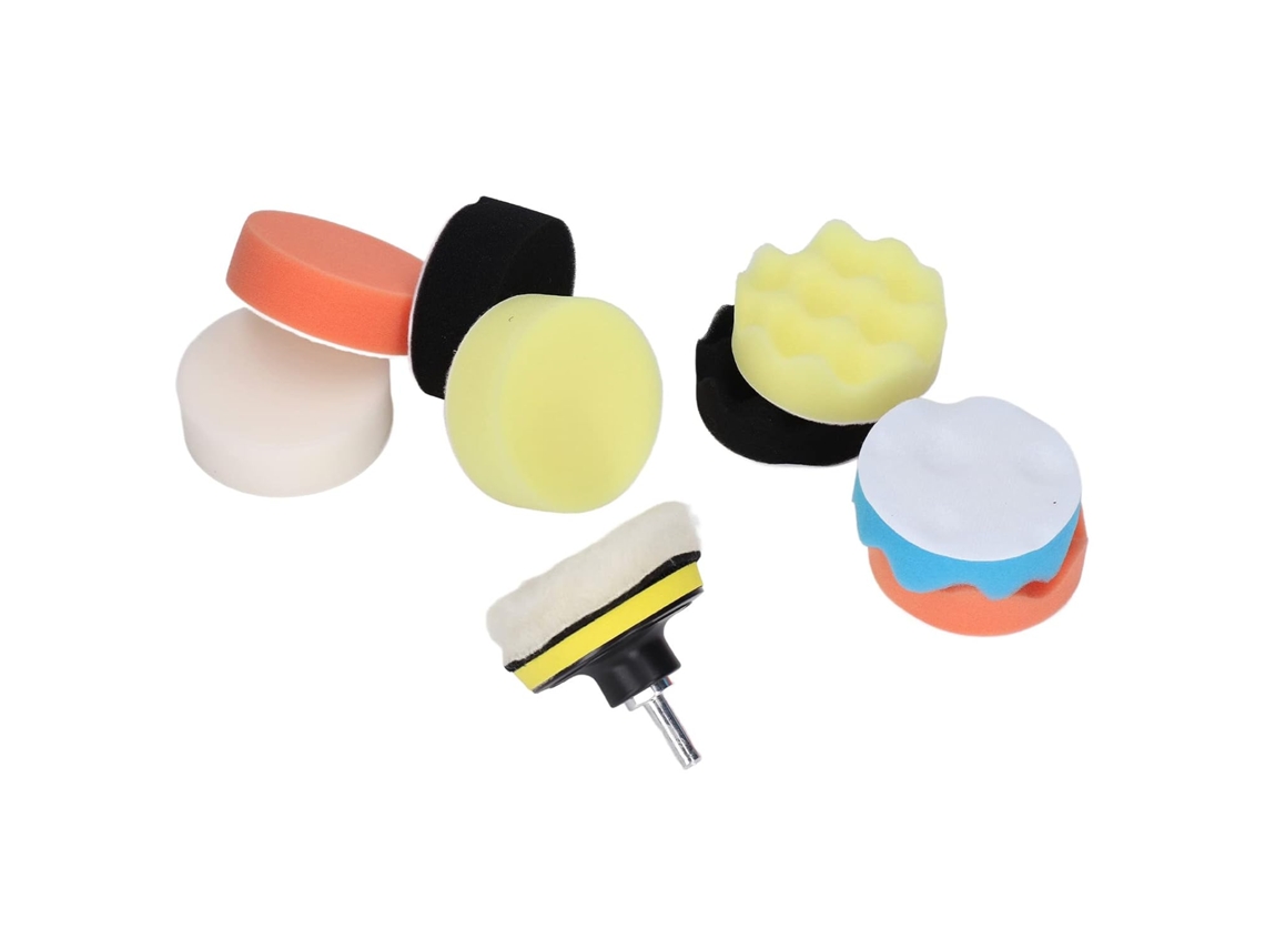 Kit De Boinas Para Polimento Carros, Duráveis ​​e De Longa Duração Para Polir, Encerar E Selar Esmalte, 7, 6cm 3 Polegadas