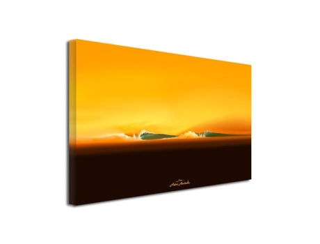 Declina Pintura Decorativa Decoração de Parede de Sala de Estar Pintura Clássica de Decoração de Parede Do Deserto Pintura de Reprodução 80X50 Cm