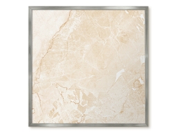 Quadro magnético de parede bege pedra para quarto Espelharte (50x50 cm)