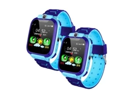 Pack 2 Smartwatch Infantil Klack Com Gps E Localizador Sos – Relógio Para Crianças Com Chamadas, Câmara Hd E Controlo Parental – Azul E Azul