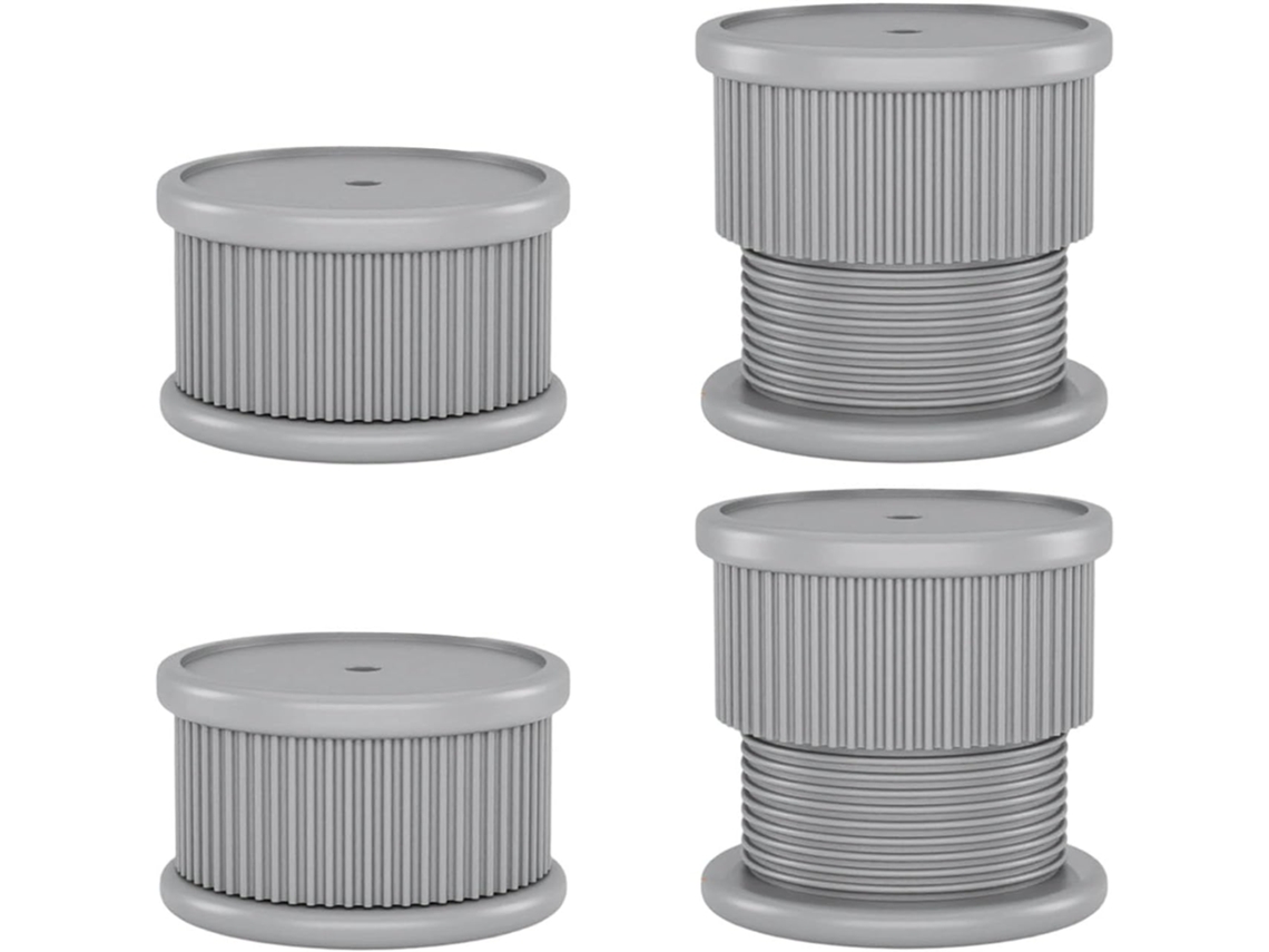 12 ventosas fáceis de usar em superfícies de vidro, perfeitas para segurar pequenas luzes e pratos.