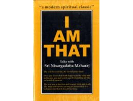 Livro i am that de nisargadatta maharaj (inglês)