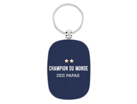 Porta-Chaves de Homem DERRIERE LA PORTE Campeão Mundial Ideia Pais Dlp Atrás Multicor (X 6 cm)