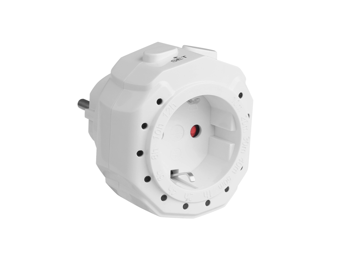 Tomada com Temporizador de 12 Fusos AQUAFORGE