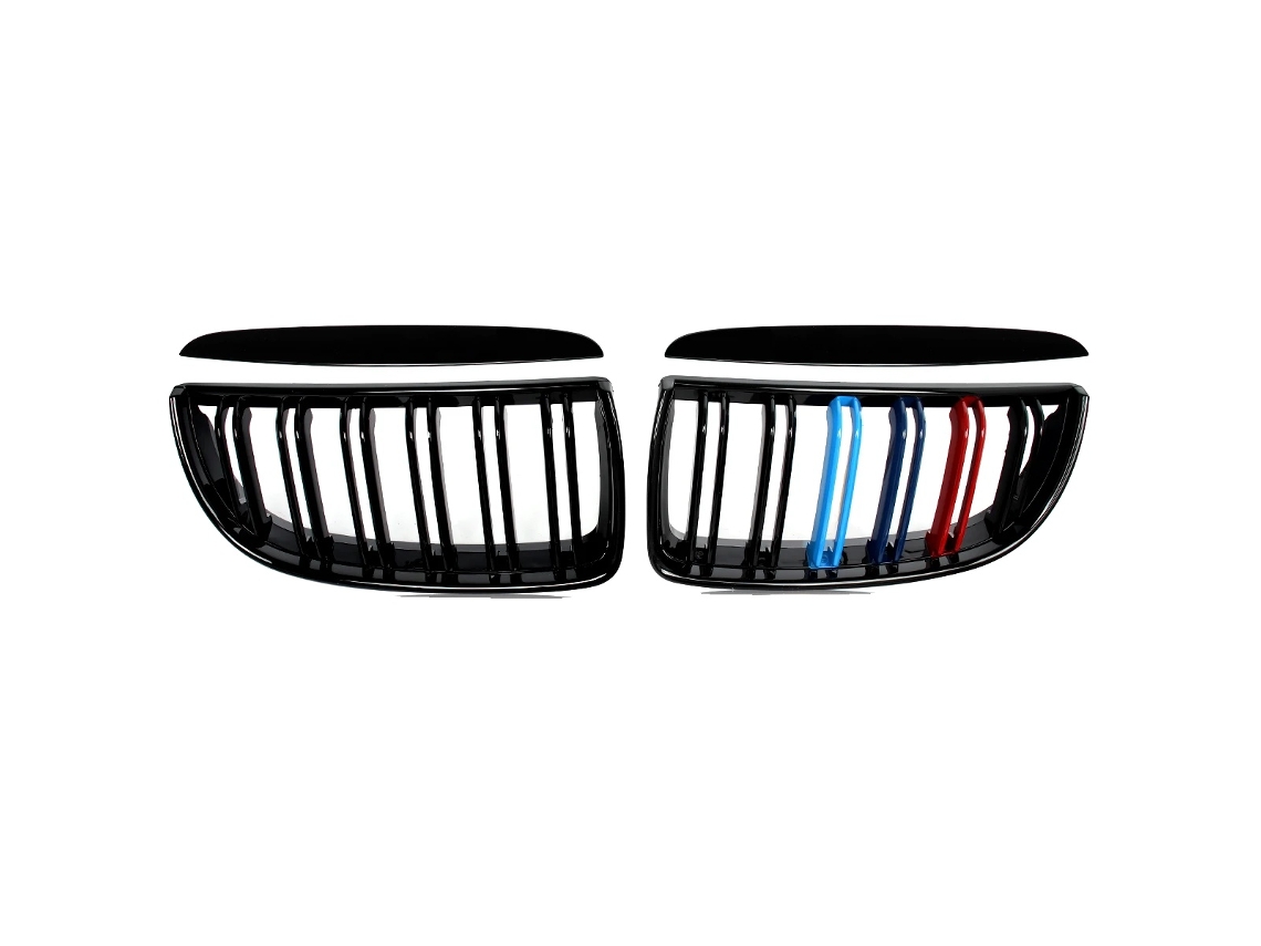 Grade Frontal Do Radiador, Acabamento Preto Brilhante, Instalaã§ã£o Fã¡cil, Compatã­vel Com Bmw, Como Mostrado Oem