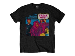 T-Shirt ROCK OFF Frank Zappa - Freak Out! Preto (Tamanho: L)
