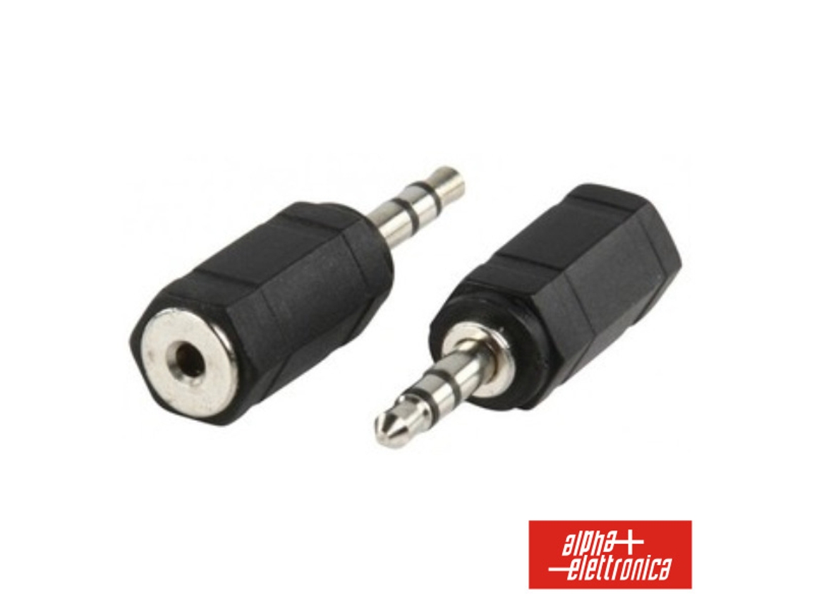 Ficha Adaptadora Jack 3.5mm Macho/ Jack 2.5mm Fêmea St