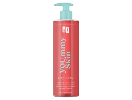 Gel De Banho Oleoso Multifuncional Pêssego Firme You.mmy Aa, 400ml