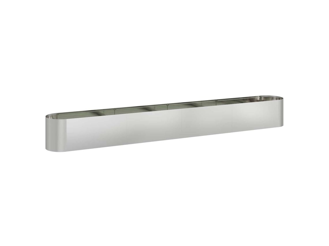 Vidaxl Cama De Jardim Elevada Aço Galvanizado 360 X 40 X 40 Cm
