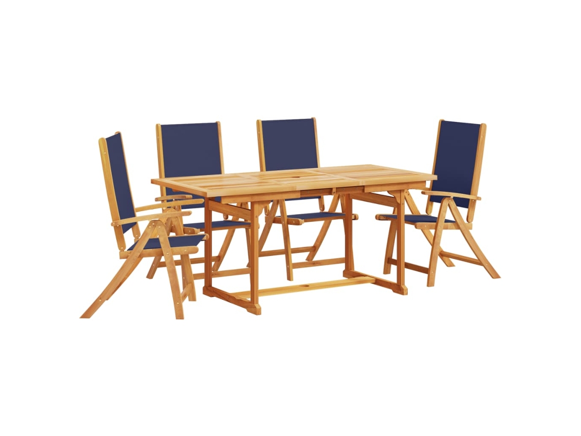 Garden Dining Set, Garden Dining Sets Vidaxl Marrom Madeira De Acácia (n/a)