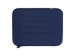 Lurelia Capa Para Portátil 14 Polegadas, Com Zíper, Com Bolsos, Em Poliéster, Azul Escuro