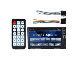 Aetheria player de Vídeo para Carro de 7 Polegadas com Tela Touch Bluetooth Mp5 Rádio Hd