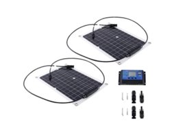 Painel Solar, Banco De Células Solares Com Controlador Solar Para Telefone, Carro, Trailer, Carregador De Barco, Bateria Externa Olysi Shop