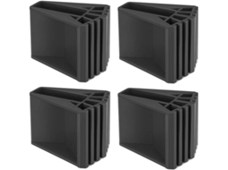 Kit De Reparo Da Aba De Saída De Ventilação Frontal Do Ar Condicionado (2 Unidades) Para Uso Doméstico E Profissional