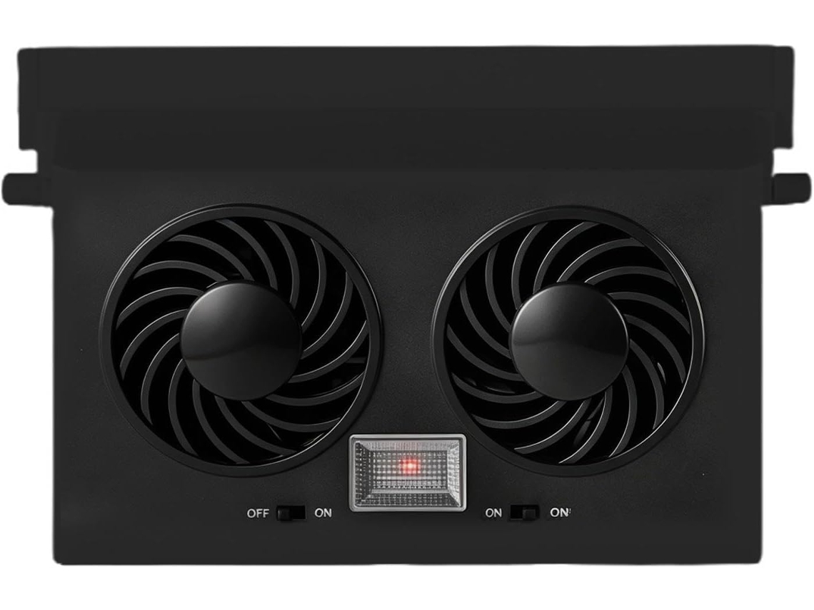 Ventilador De Janela Carro Movido A Energia Solar, Fácil Instalação