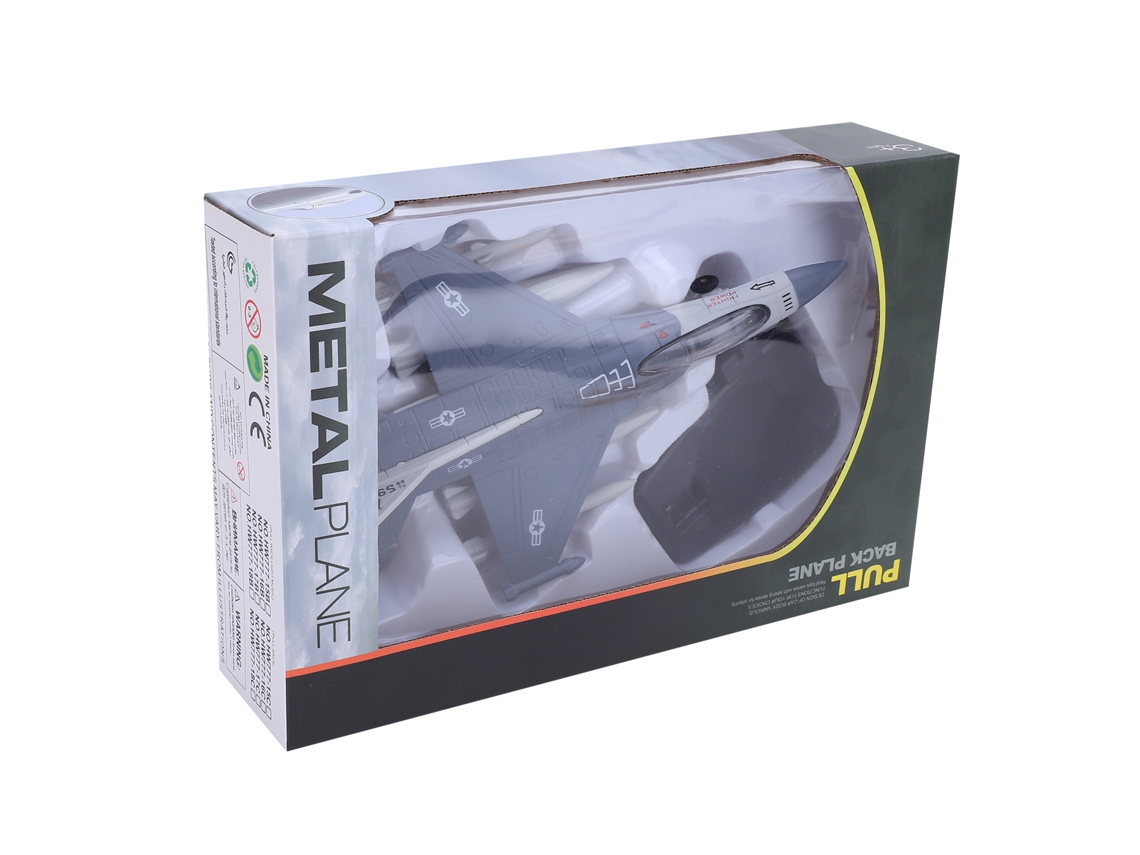 Mali modelo de Avião de Liga com Luz e Som Alta Simulação Recuo Brinquedo Decoração 3+