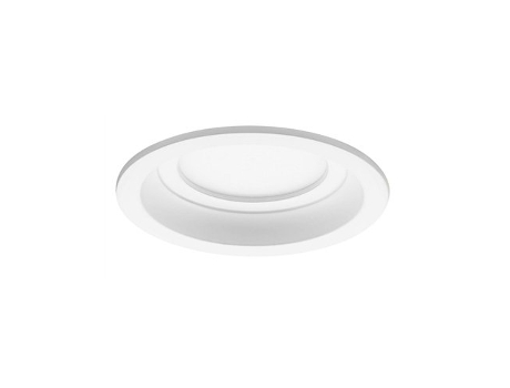 Downlight Led Redondo Embutido Pro Professional Led Ip44 Ø10x2,4cm Cor Branca Jiso (8w 4000k 522lm)