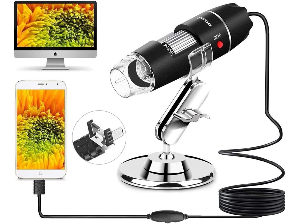 Microscópio Usb Microscópio Digital, Endoscópio Mini Câmera Fd8 Brilvibera