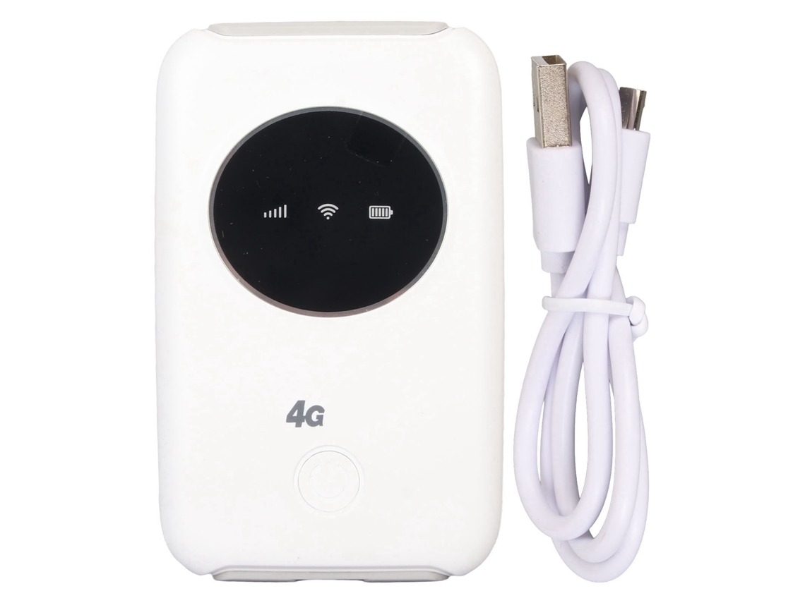 Modem Wifi Usb 4g Lte De 150mbps, Roteador Wifi Portátil Desbloqueado Com Slot Para Cartão Sim E Bateria De 3200mah