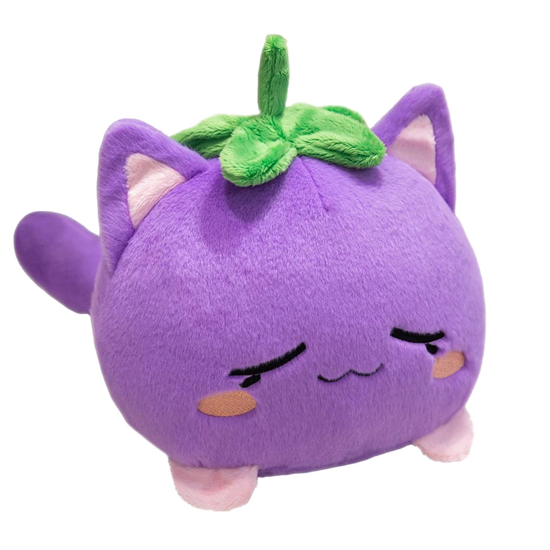 (berinjela 10cm) Brinquedo De Pelúcia Fofo, Gato Fruta, Presente De Aniversário Para Crianças