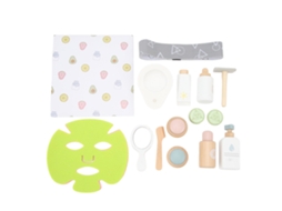 Primerox conjunto de Maquiagem de Madeira para Crianças Brinquedo Educativo de Role Play Seguro