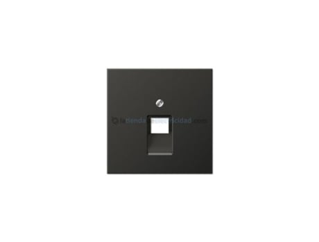 Tampa Para Tomada De Telefone Ou Dados Rj11 Rj45 Antracite Jung Al 2969 1 Ua An