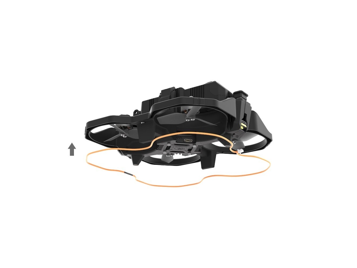 Fita Led Flexível e Colorida Vermelha Iflight para Drone de Corrida Fpv Defender25 Hd Rc. MDUG