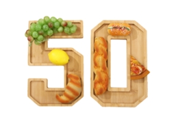 Laxiscreed Bandeja Digital Para Fruta, Queijos E Vegetais Ideal Para Festas E Reuniões