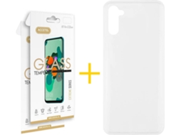 Capa + 2 Películas Samsung Note 10 ACCETEL Transparente