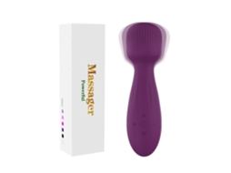 Massageador Corporal Mini Massageador Sem Fio Silencioso 5 Velocidades E 5 Modos Massageador Pessoal Roxo Ushion