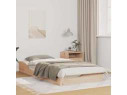 Vidaxl Estrutura Da Cama Castanho 80 X 200 Cm