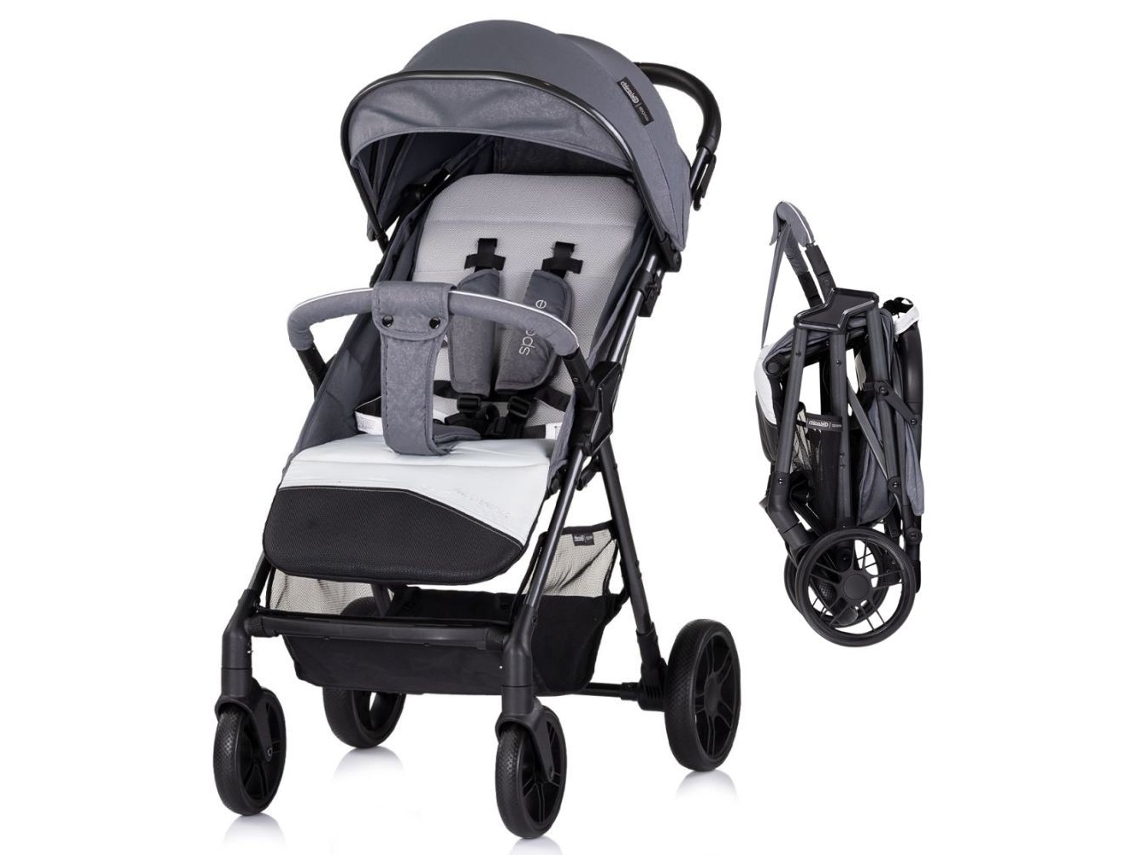 Carrinho Leve Sparkle Da Chipolino Cloud Cinza