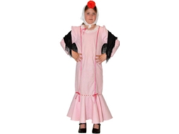 Fato de Menina DISFRAZZES Chulapa Rosa (Tam: 3 a 5 anos)