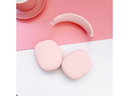 Capa protetora de silicone 3 em 1 para AirPods Max GIECY (branca)