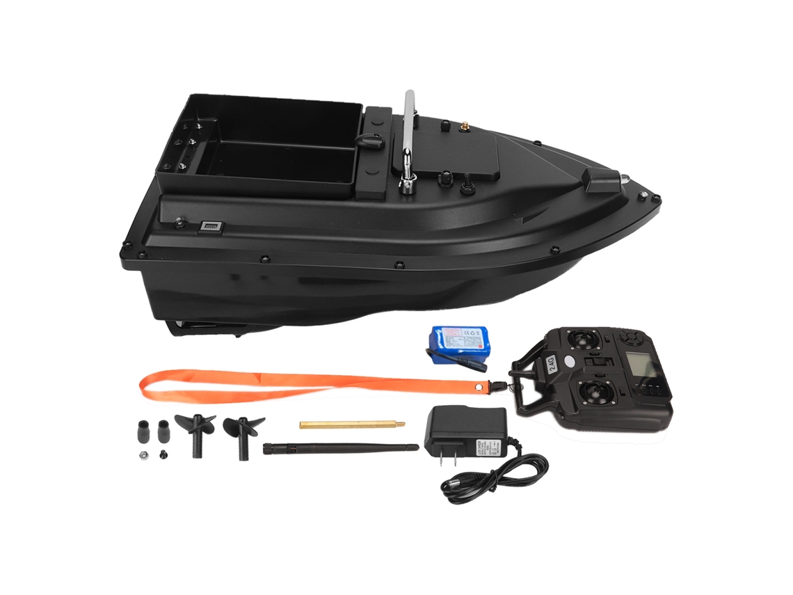 Barco De Pesca Rc Com Controle Remoto Gps