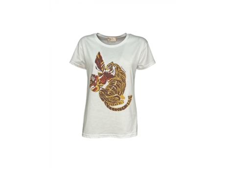 Camiseta Feminina Very Simple Algodão Branco (42)