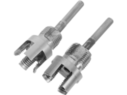 Ferramenta Para Rosquear Tubos, Rosqueador Duplo Para Uso Interno E Externo, 2 Peças, Para Manutenção De Tubos Pvc E