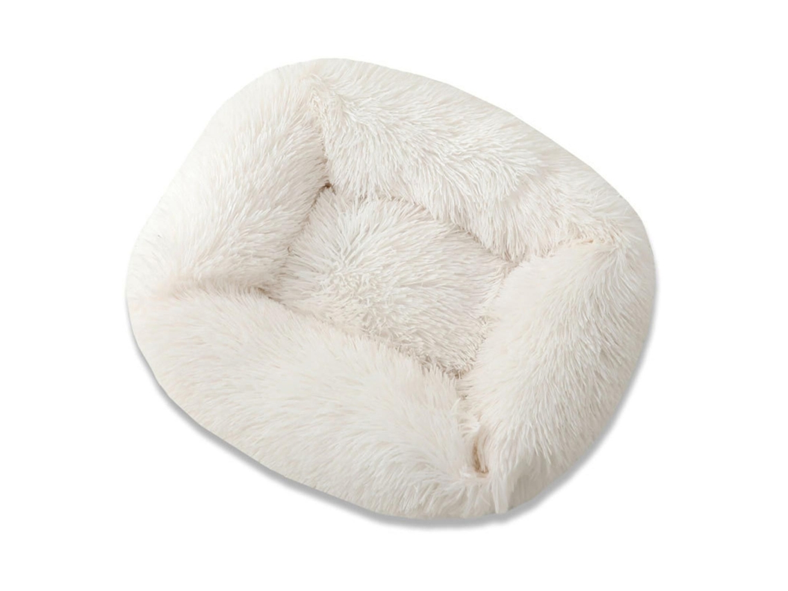 Cama Para Cachorro Quadrada, Acolchoada E Aquecedora, Tamanho Extra Grande, Com Almofada