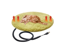 Colchão Elétrico Aquecido Para Pets, Ideal Para Cães E Gatos, À Prova Dágua, Com Aquecimento Constante E Macio. Loja Olysi