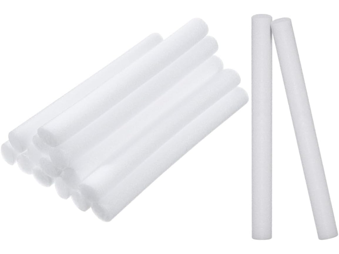 Suporte Antiderrapante De Espuma Elástica Branca Com 25 Barras Para Ma