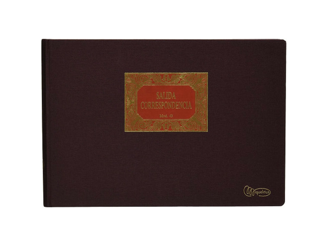 Livro de Atas MIQUELRIUS 5043 Vermelho Castanho-avermelhado (1 Unidade)