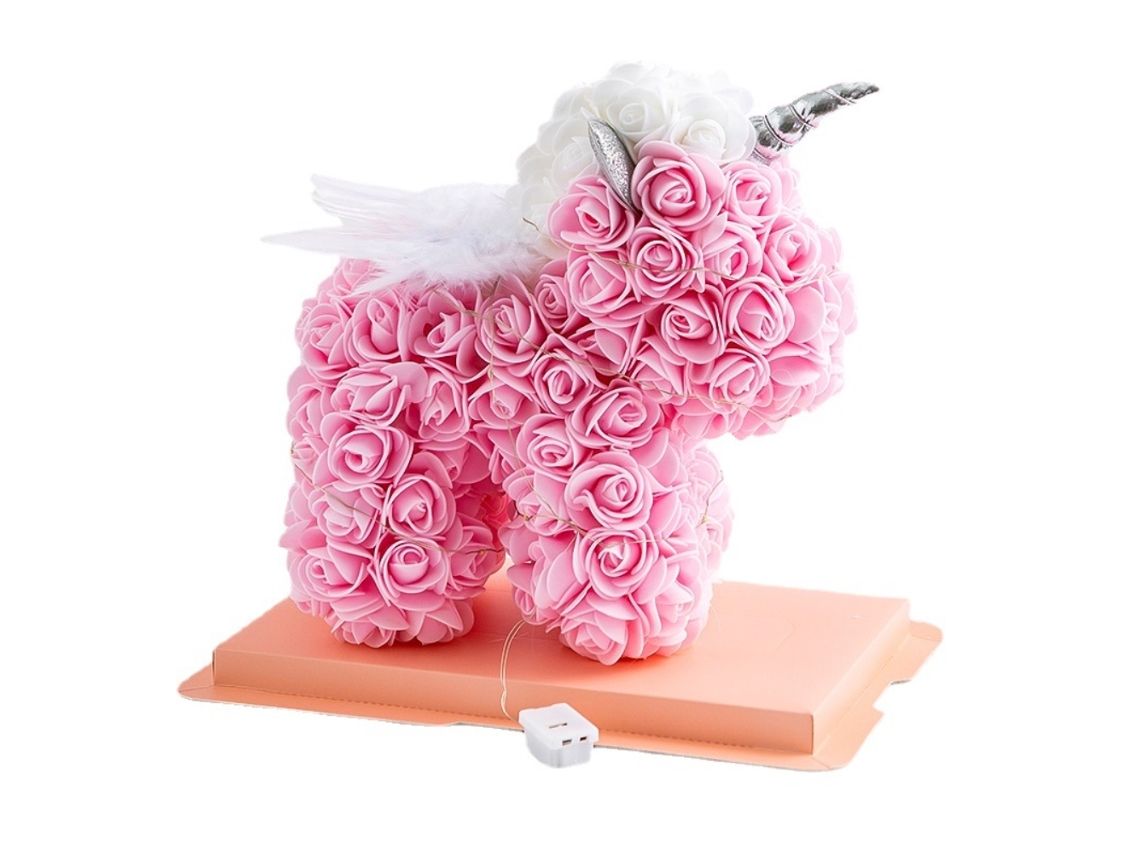 Presente Dia Namorados Rosa Luz Led Decoração Natal