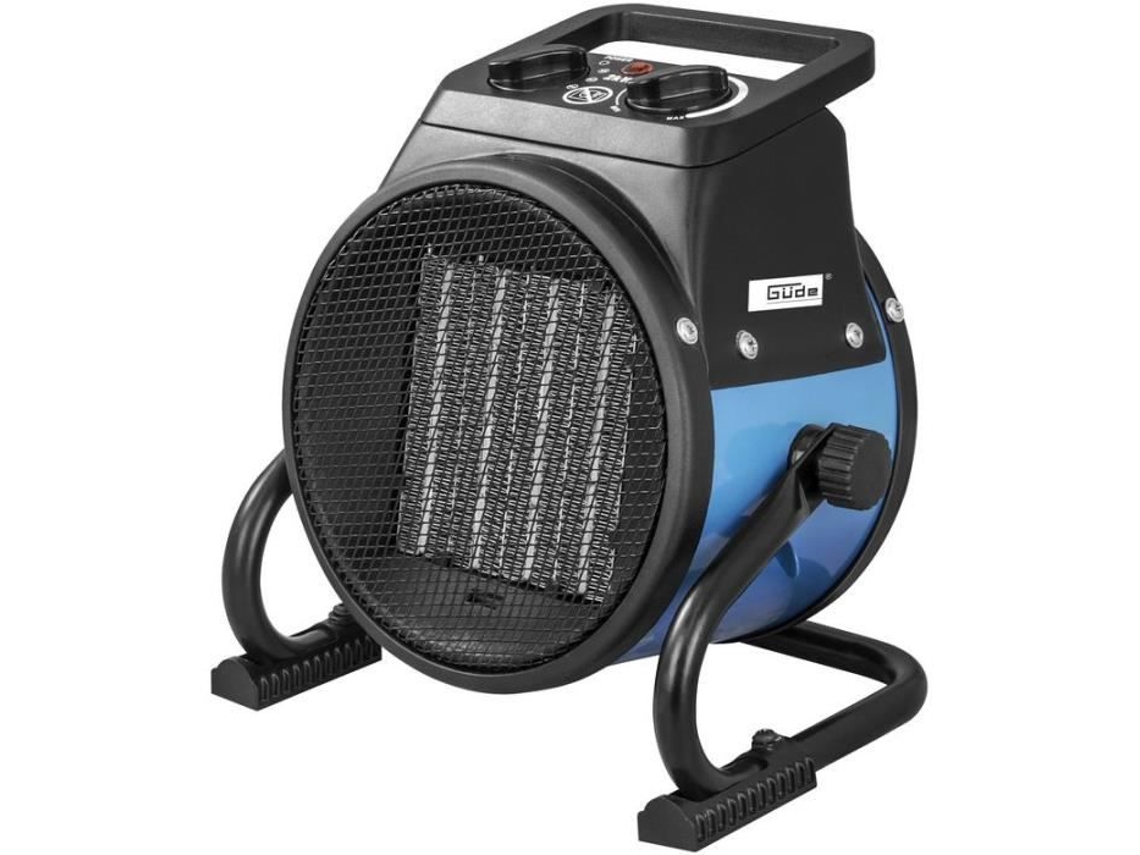 Aquecedor elétrico simples Güde Geh 2000 P 85122 Gude