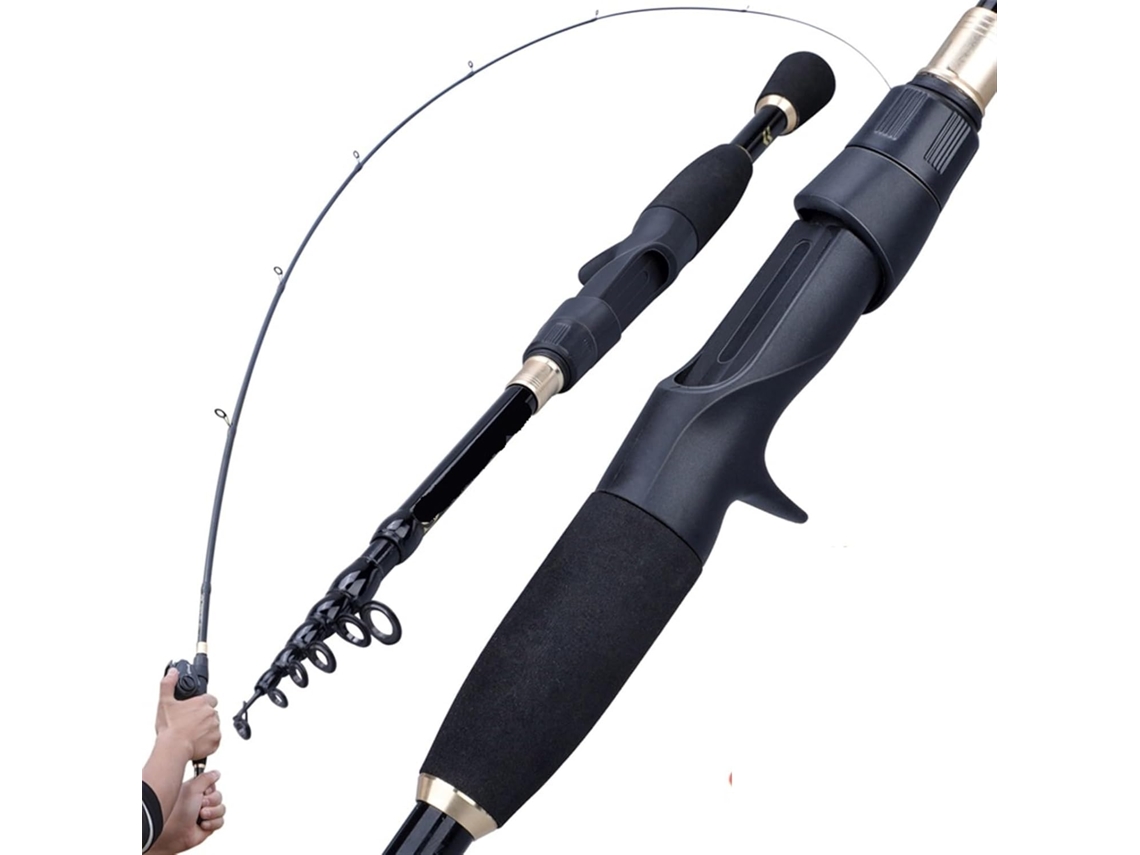 Vara de Pesca Telescópica Carbono 1,6/2,1 M S/MARCA