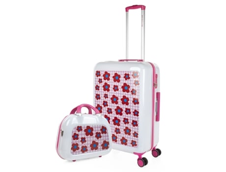 Happiness Flor Pc Luggage Set AGATHA RUIZ DE LA PRADA (45x68x26 Cm)