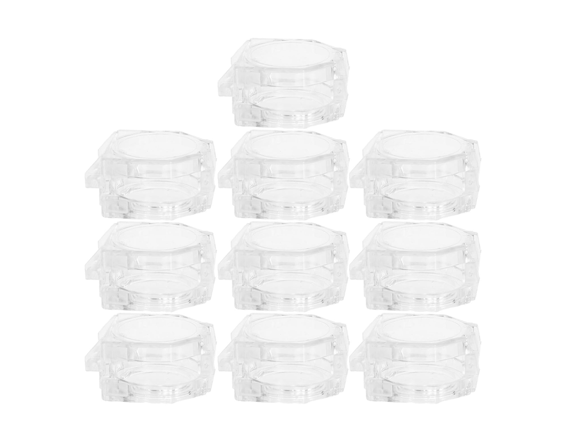 Capas Protetoras Transparentes Para Botões De Pressão